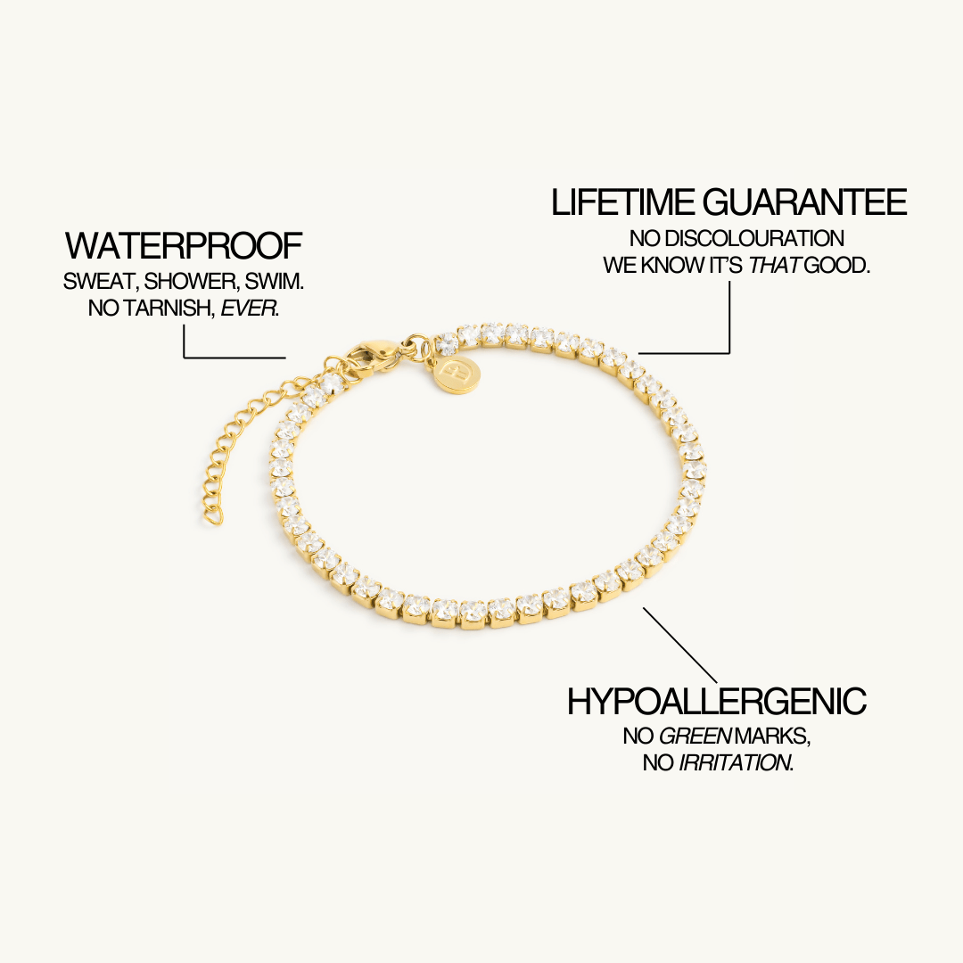 Classic Tennis Bracelet - Maison Les Disciples