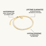 Classic Tennis Bracelet - Maison Les Disciples