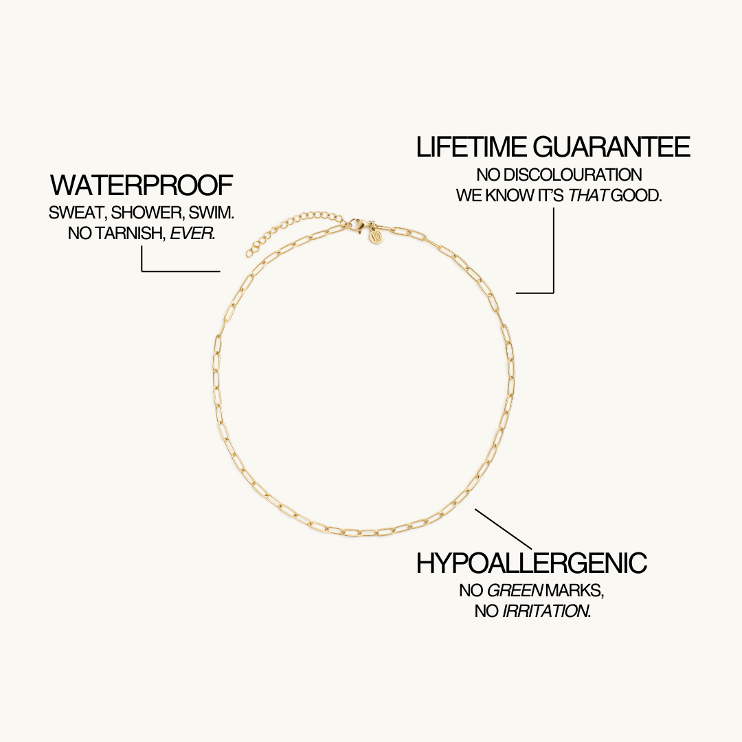Paperclip Necklace - Maison Les Disciples