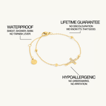 Pavé Cross Bracelet - Maison Les Disciples