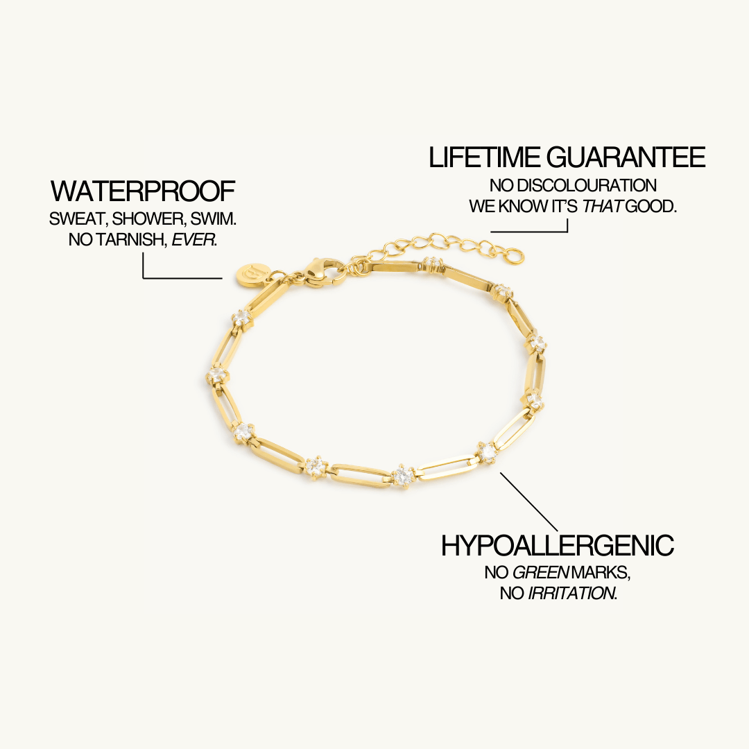 Luxe Paperclip Bracelet - Maison Les Disciples