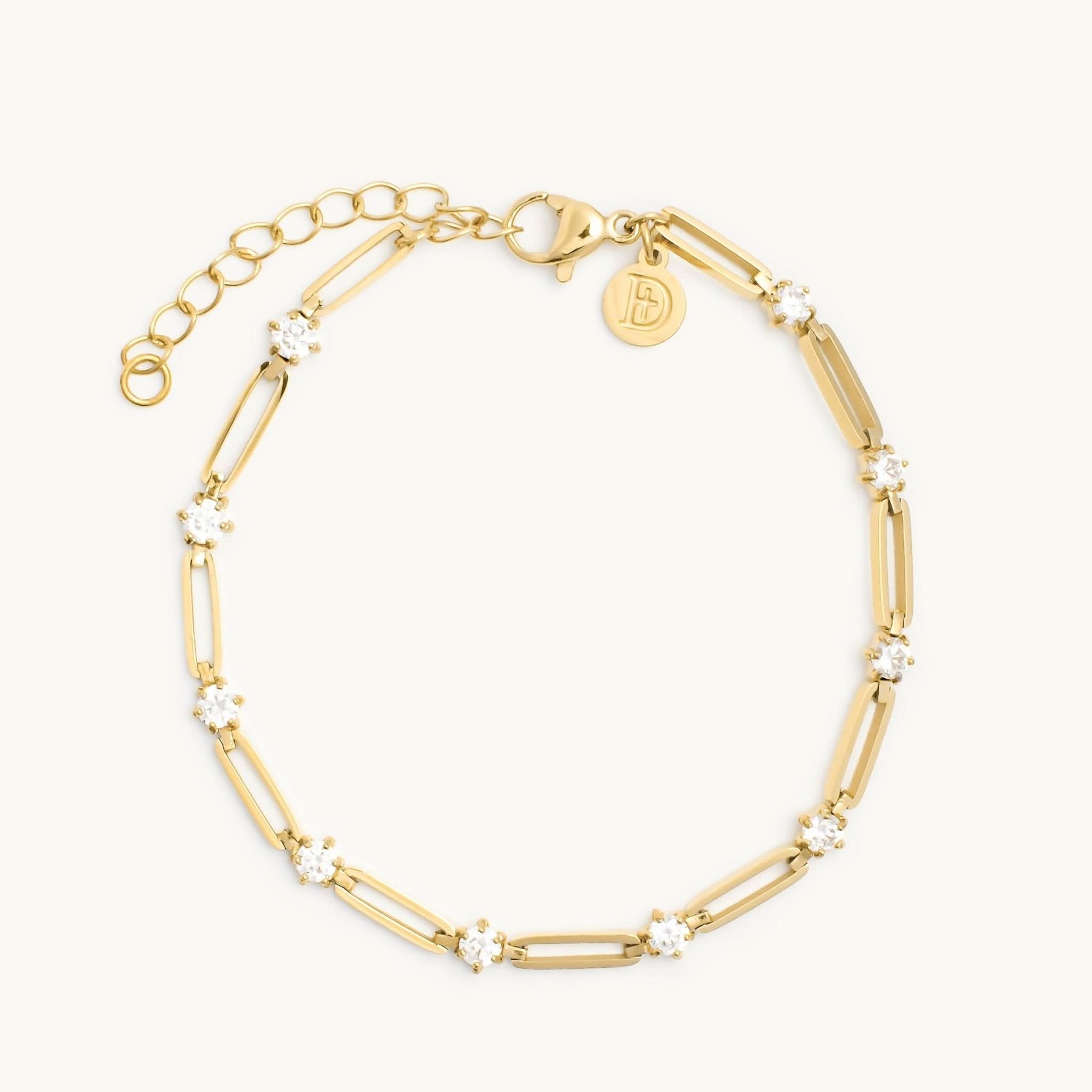 Luxe Paperclip Bracelet - Maison Les Disciples