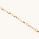 Luxe Paperclip Bracelet - Maison Les Disciples