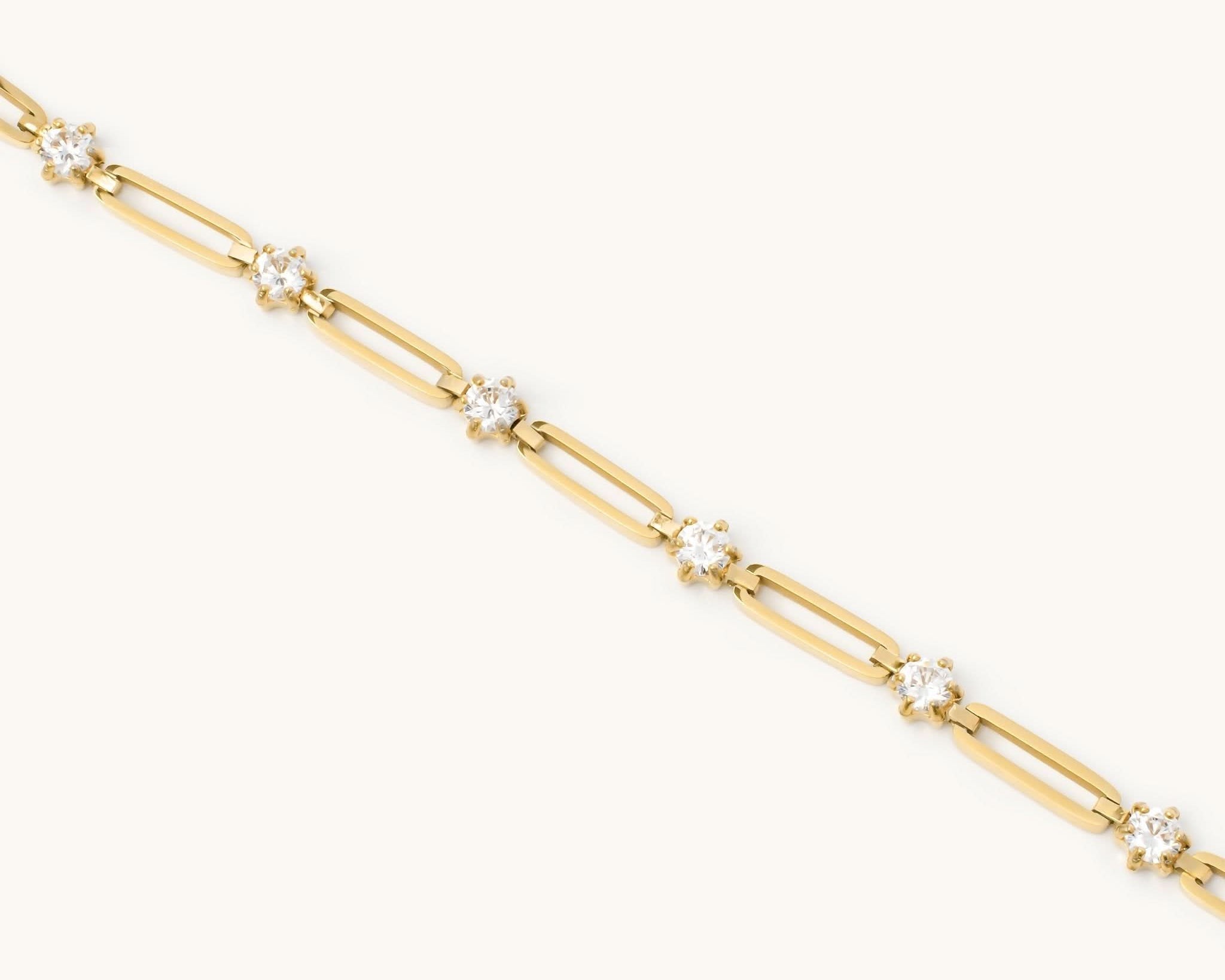 Luxe Paperclip Bracelet - Maison Les Disciples