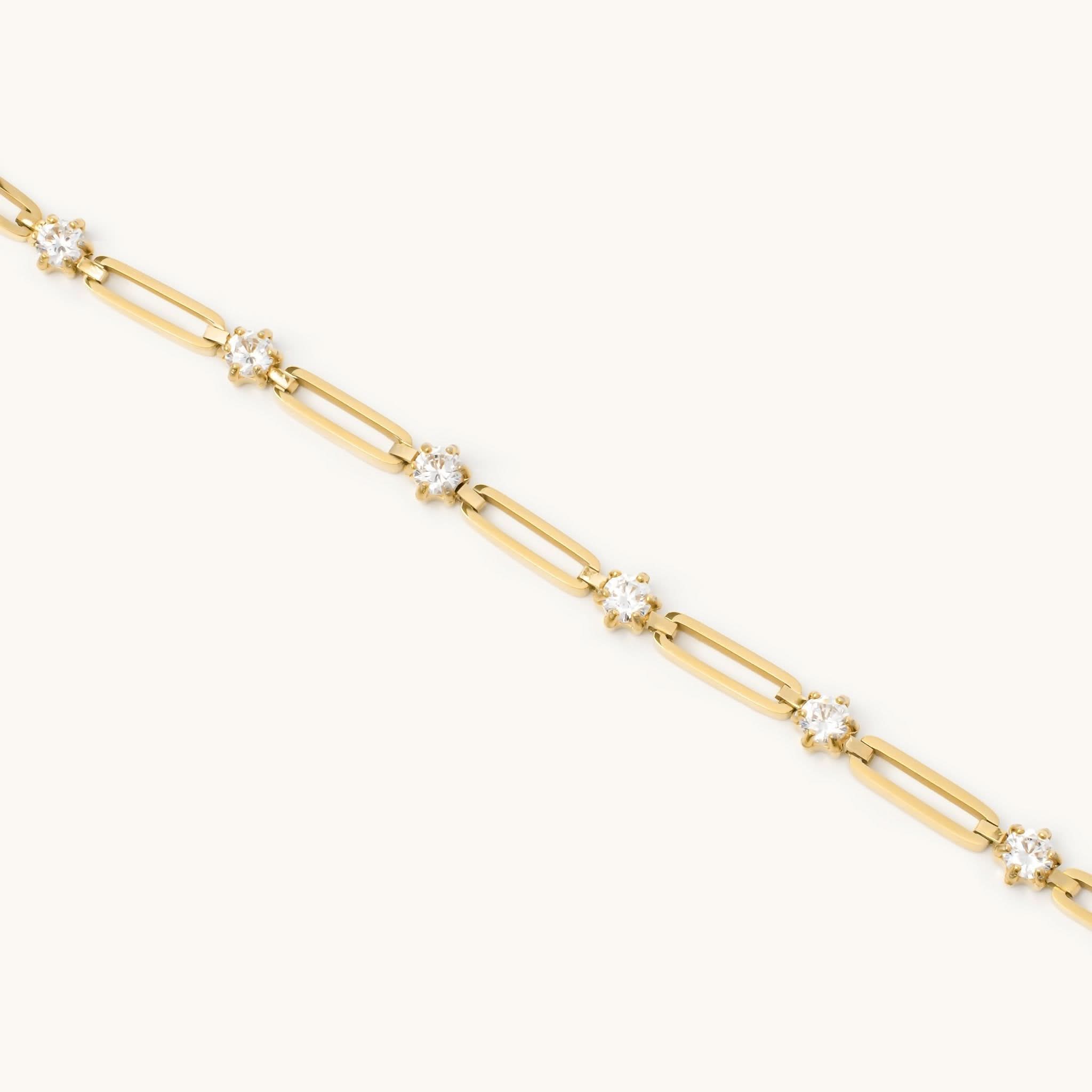 Luxe Paperclip Bracelet - Maison Les Disciples