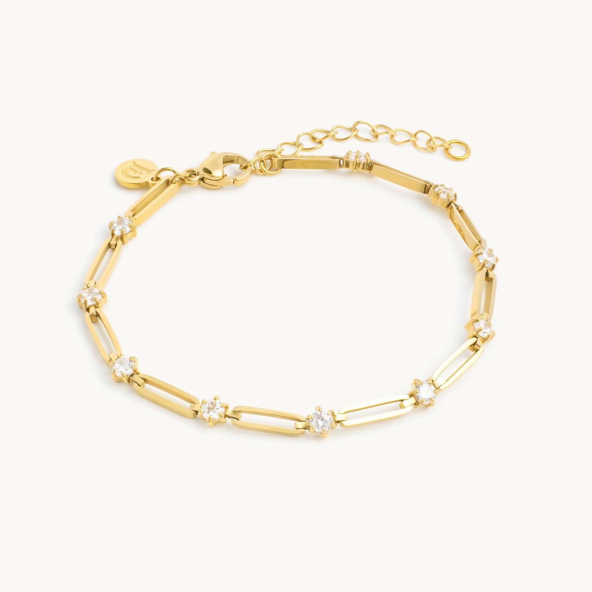 Luxe Paperclip Bracelet - Maison Les Disciples