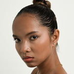 Pavé Cross Earrings - Maison Les Disciples