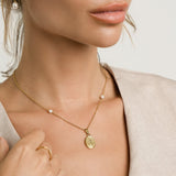 Virgin Mary Necklace - Maison Les Disciples