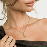 Eternal Cross Necklace - Maison Les Disciples