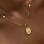 Virgin Mary Necklace - Maison Les Disciples