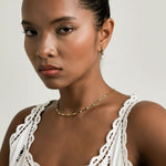 Luxe Paperclip Necklace - Maison Les Disciples