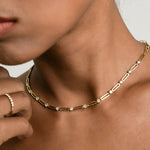 Luxe Paperclip Necklace - Maison Les Disciples
