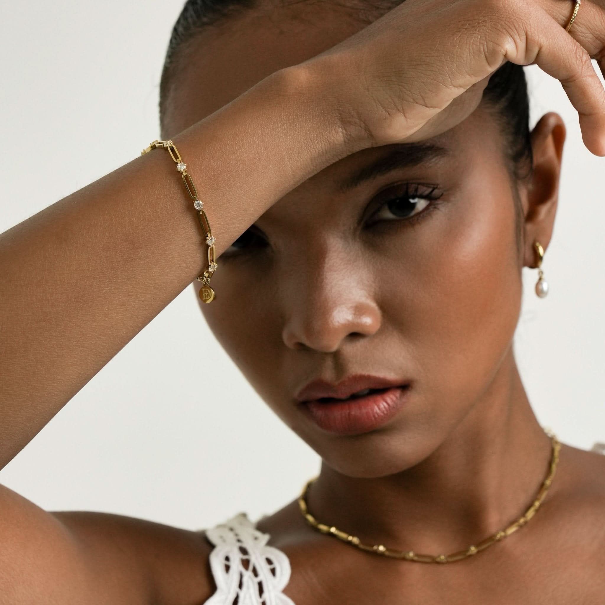 Luxe Paperclip Bracelet - Maison Les Disciples