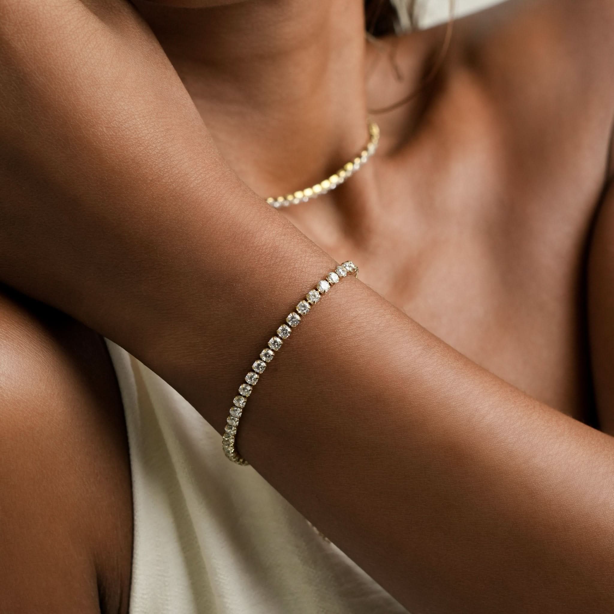 Classic Tennis Bracelet - Maison Les Disciples