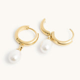 Pearl Drop Earrings - Maison Les Disciples