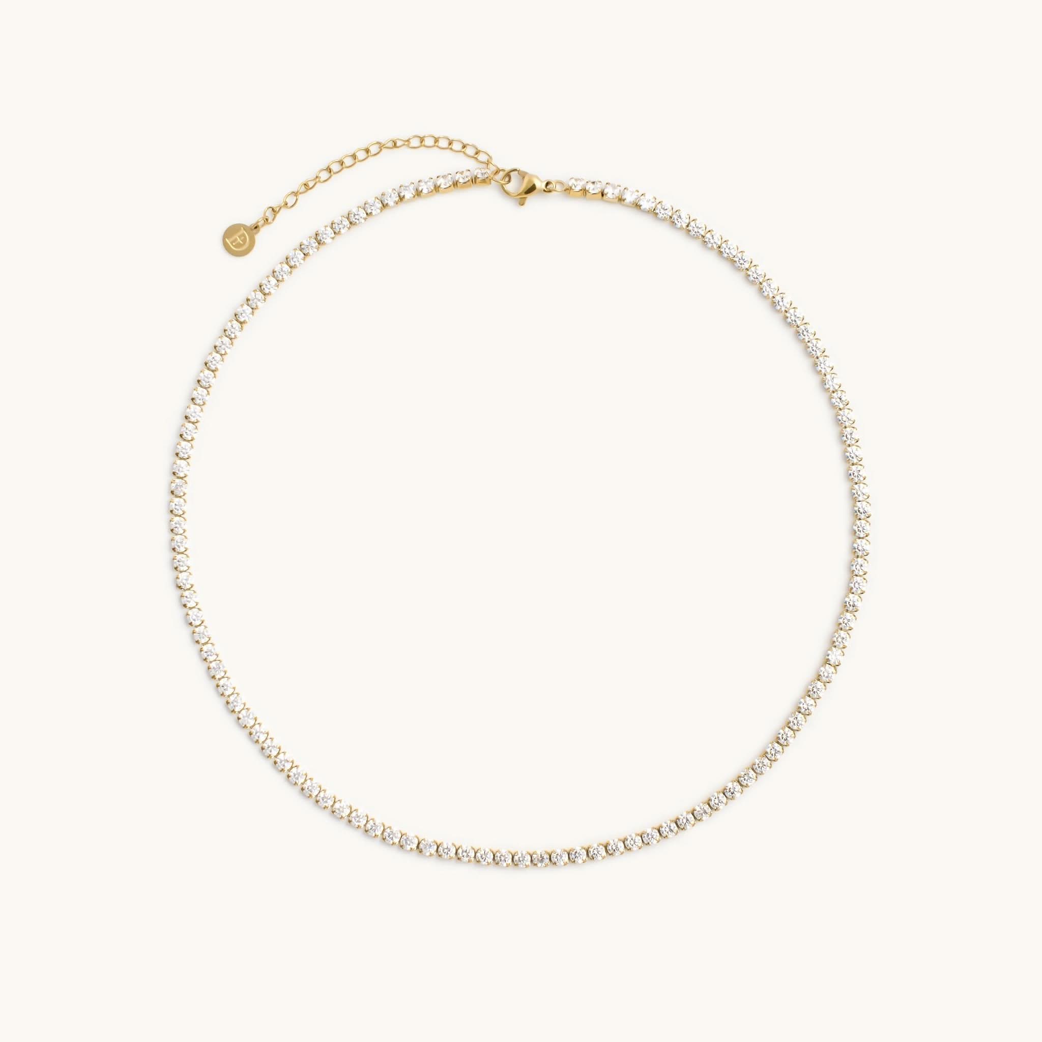 Classic Tennis Necklace - Maison Les Disciples