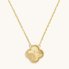 Clover Cross Necklace - Maison Les Disciples