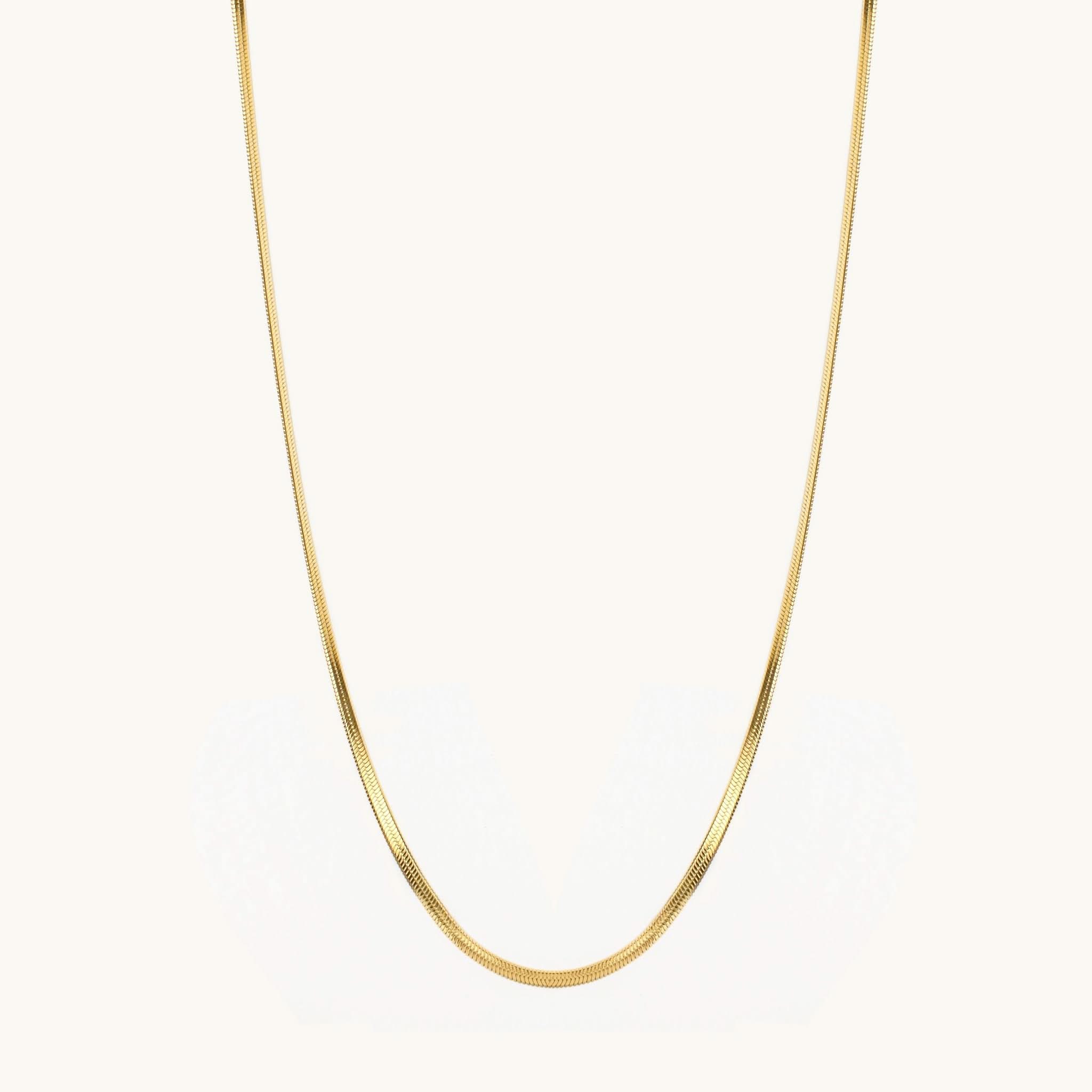Herringbone Necklace - Maison Les Disciples