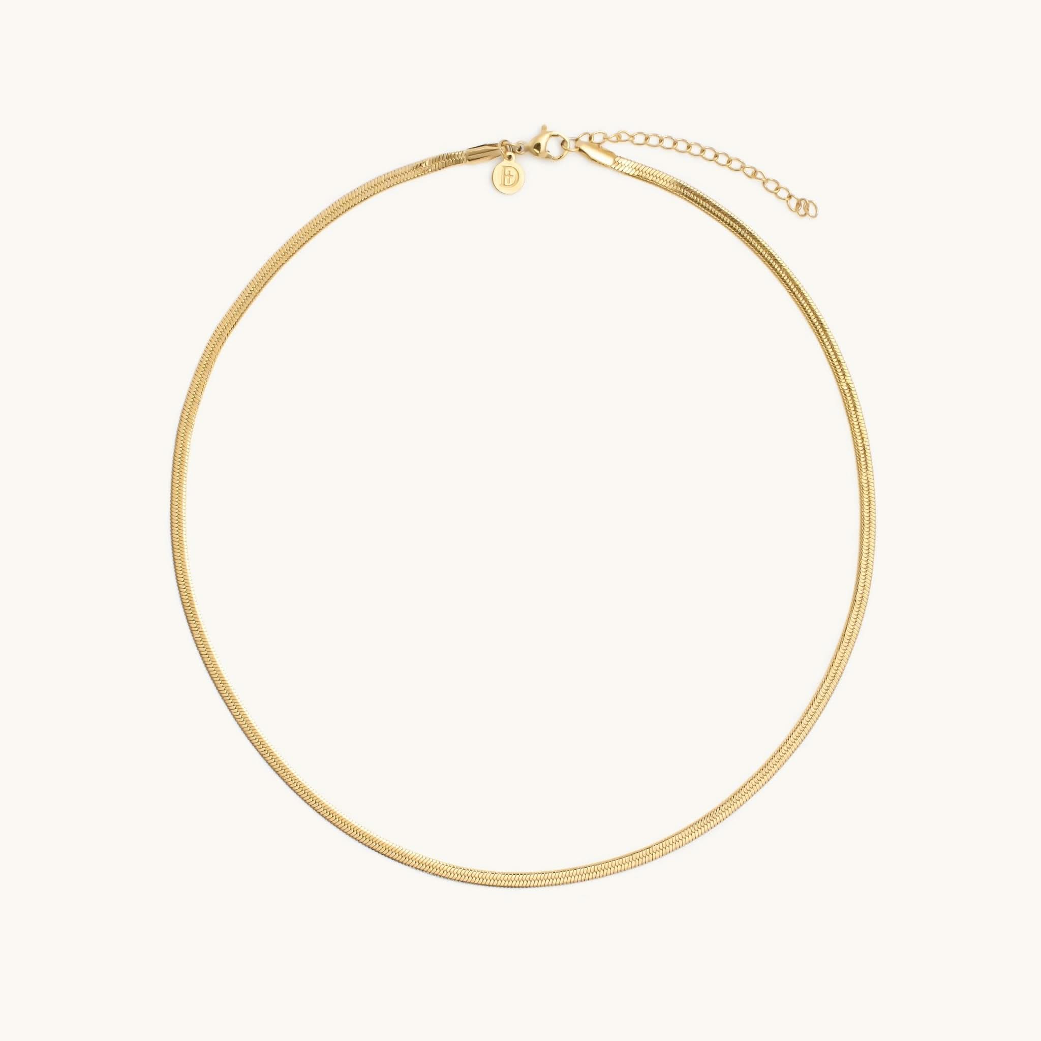 Herringbone Necklace - Maison Les Disciples