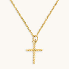 Eternal Cross Necklace - Maison Les Disciples
