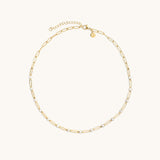 Luxe Paperclip Necklace - Maison Les Disciples