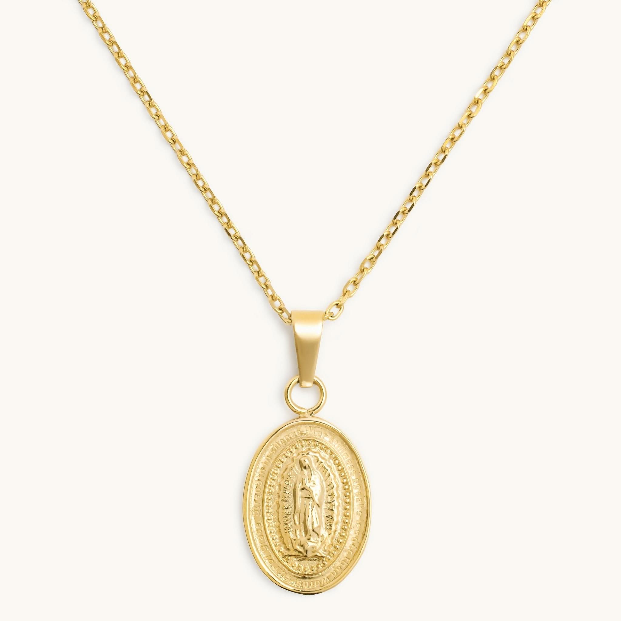 Virgin Mary Necklace - Maison Les Disciples