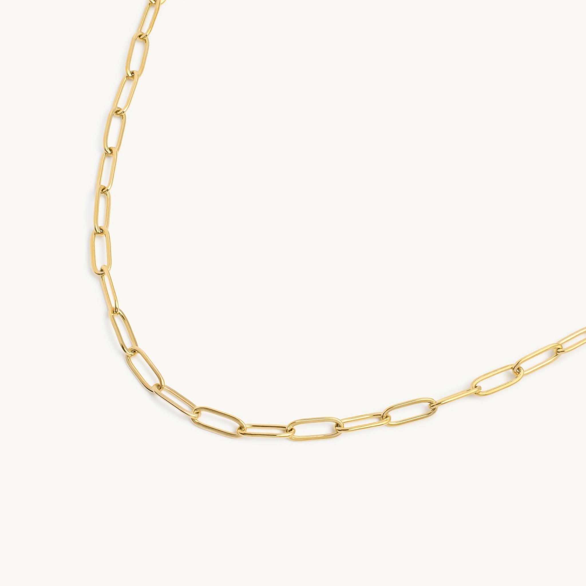Paperclip Necklace - Maison Les Disciples