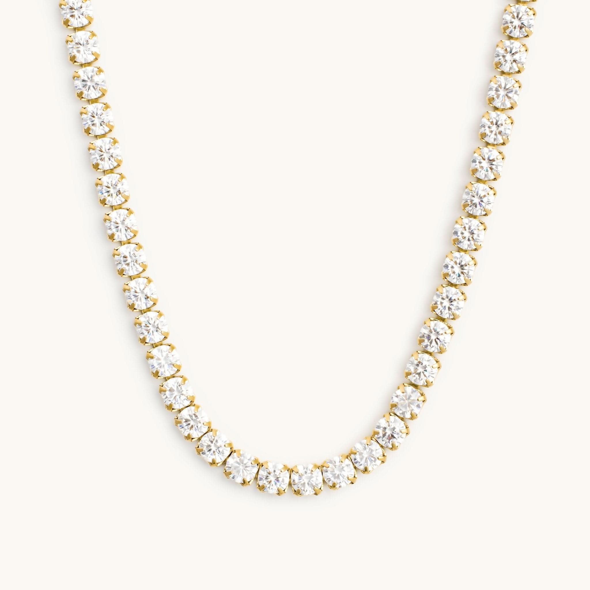 Classic Tennis Necklace - Maison Les Disciples