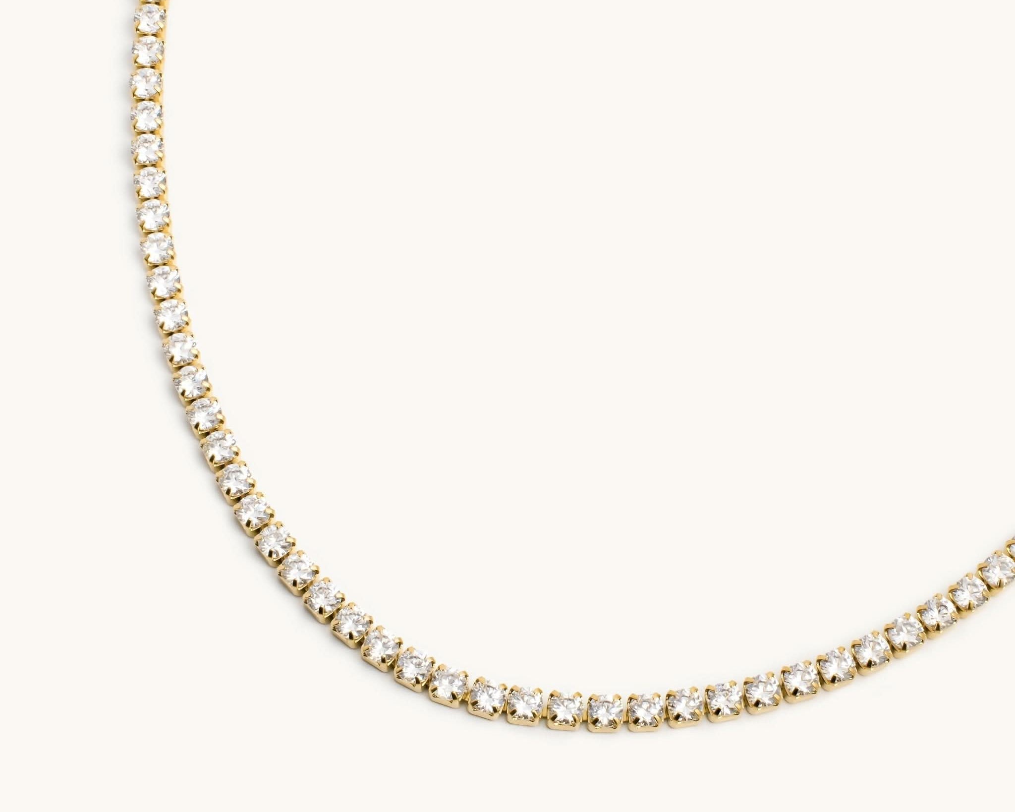 Classic Tennis Necklace - Maison Les Disciples