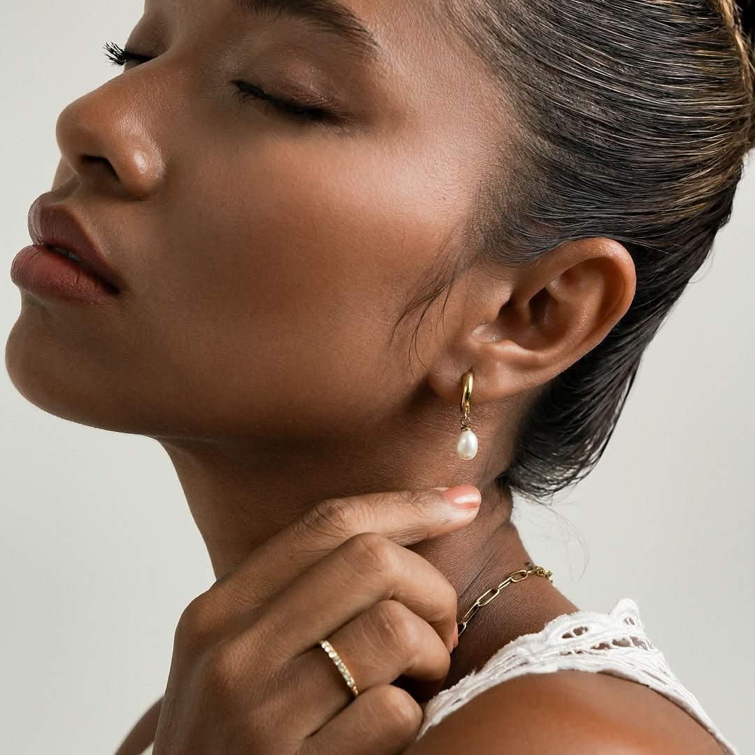 Pearl Drop Earrings - Maison Les Disciples
